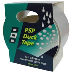 Ducktape Fabric Tape 50 mm x 5 m Black
