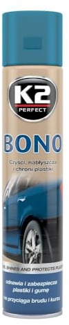 K2 Car Bono Bumper And Rubber Care, bumper and plastic restorer spray 300ml