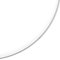 1,2mm Halsreif Omegareif Omegakette 585 Gold Weißgold Goldkette 45cm Damen