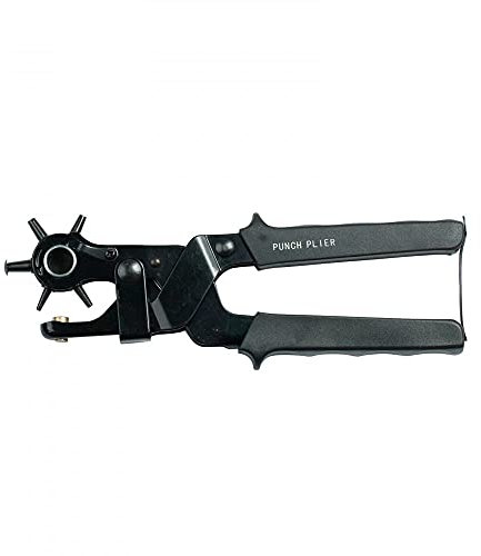 Horze Heavy Duty Gold Leather Hole Punch - Black - One Size
