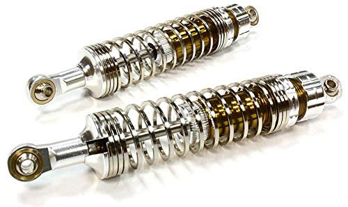 RC Model 2 Stage Progressive Square Spring Shocks for SCX-10, SCX10 II & SCX10 III L=90mm