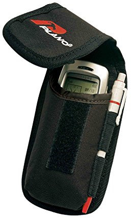 Plano Handytasche aus Polsterstoff, 539TB 05391NR Schwarz