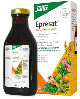 Salus Epresat - Integratore alimentare Multivitaminico per un sostegno energetico e ricostituente e utile per le difese immunitarie - 250ml
