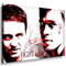 Fight Club - Brad Pitt Kunstdruck 100x70cm k. Poster ! Bild fertig auf Keilrahmen ! Pop Art Gemälde Kunstdrucke, Wandbilder, Bilder zur Dekoration - Deko. Film / Movie / Tv Stars Kunstdrucke