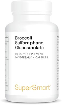 Broccoli Sulforaphane Glucosinolate - Fördert die Verdauung Gesundheit - Entgiftend - Brokkoli Extrakt standardisiert an 10% Sulforaphane Glucosinolate - Vegan - Glutenfrei - Supersmart
