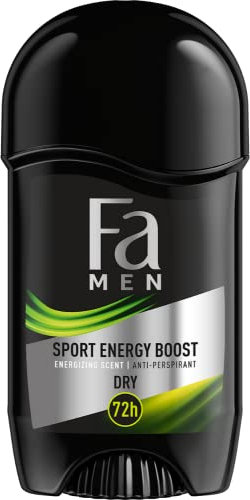Fa Mens Deodorant Stick Sport Double Power Power Boost 50 Ml by Abercrombie & Fitch