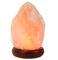 Klass Home Collection® -Lámpara de sal de roca del Himalaya, natural, led, multicolor, lámpara USB, piedra natural