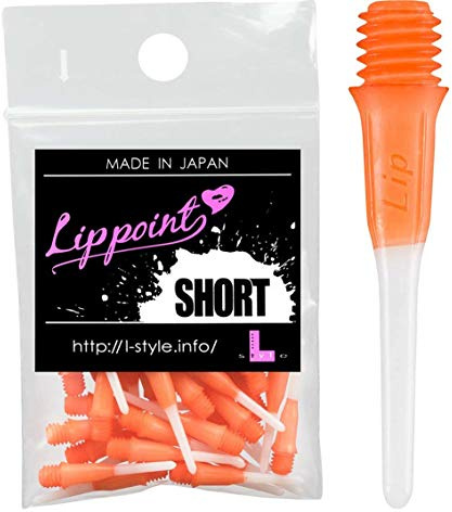 LSTYLE Dart Tips: Short Lippoint - 2BA Standard Thread - Soft Tip Dart Points - (1 and 2 Packs)