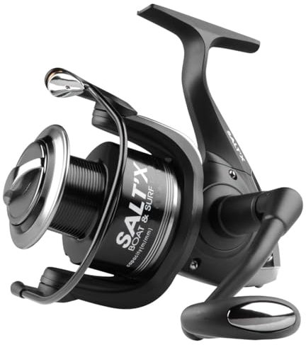 Spro Rolle Salt'X Surf & Boat 7000 - Meeresrolle, Angelrolle zum Meeresangeln, Stationärrolle