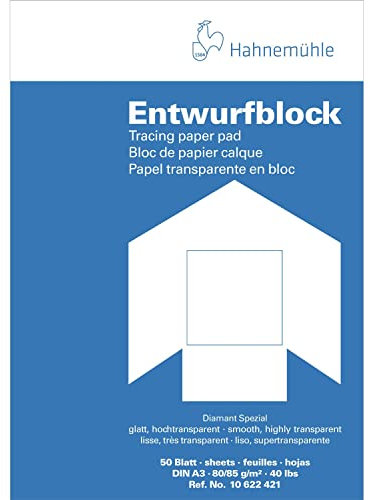 Block Transparentpapier A3