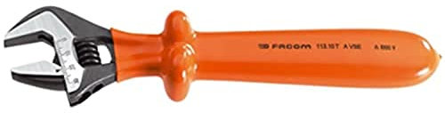 Facom 113.8TAVSE - Clés À Molette Isolées 1000 Volts Série Vse 27 mm
