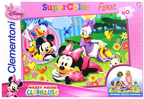 Clementoni 25439.2 - Minnie's Freunde, Puzzle, Floor, 40 teile