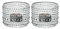 Iittala Kastehelmi Windlicht - 64 mm - Klar 2-er Set [SET2]