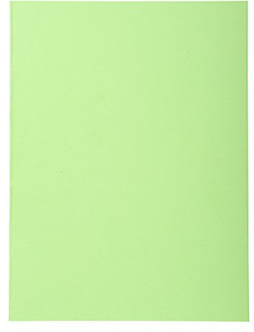 Exacompta 420004E 100er Pack Aktendeckel Forever® 170 g/m2 Aus Recycling-Karton für DIN A4 Blauer Engel ideal für die lose Blatt-Ablage wiesengrün Sammelmappe Dokumentenmappe