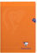 Clairefontaine 383161C - Schulheft Mimesys DIN A4 21x29,7 cm, robust mit Umschlag aus PP, 48 Blatt, französische Lineatur, 90g, Orange, 1 Stück