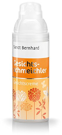 Sanct Bernhard Gesichtsschmeichler Gesichtscreme mit Arganöl, Jojobaöl, Brokkolisamenöl und Allantoin, Inhalt 50 ml