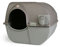 Omega Paw Roll 'n Clean Selbstreinigende Katzentoilette, groß, Braun