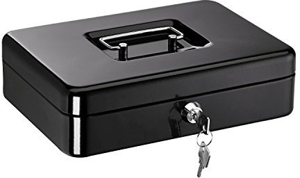 ALCO-Albert 842-11 Geldkassette, 250 x 170 x 75 mm, schwarz