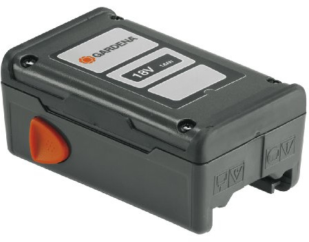 Gardena Wechselakku NiMh 18 V: Zubehör für EasyCut 42 und SmallCut 300, Markenakku mit 1.6 Ah Kapazität, 18 V Akkuleistung, kurze Ladezeit von 3 h, geringes Gewicht von nur 570 g (8834-20)
