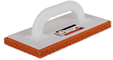 Rubi 24971 Pro Taloche en Caoutchouc Mousse Rugueuse, Gris, 28 x 14 cm