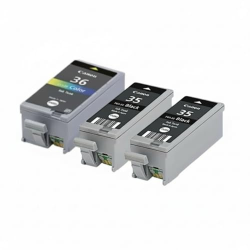 Canon PGI-35 Black Twin & CLI-36 Colour Ink Cartridge Bundle Pack