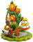 Kleine Figuren & Miniaturen Ostereierwippe - 12 x 10cm - Hubrig Volkskunst