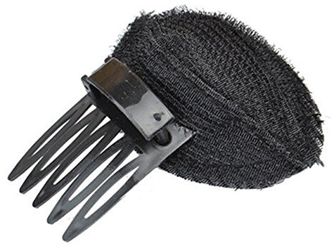 TININNA Coussin de volume pour cheveux - Pour coiffer - Noir - Emballage jetable