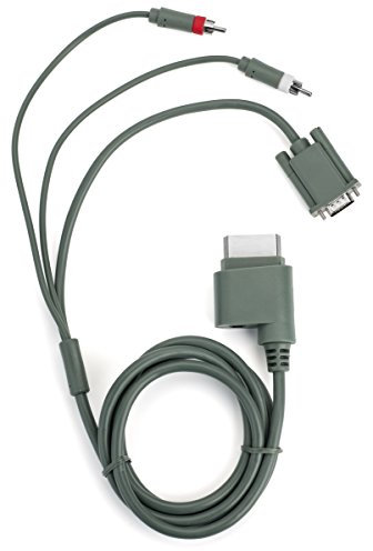 Gen Xbox 360 HD 6-Feet VGA Audio/Video Cable