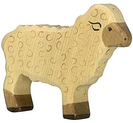 Holztiger Schaf, stehend, 80073