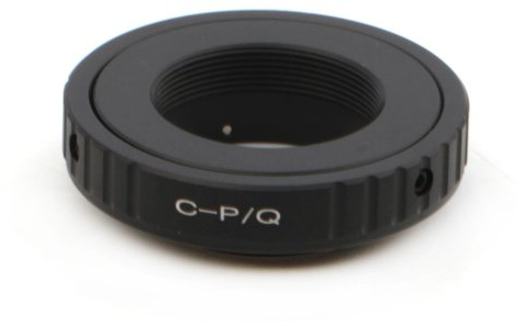 Pixco Objektiv-Adapter für C Mount 16 mm CCTV Film Objektiv auf Pentax Q Adapter P/Q PQ ptq Kamera für Q10 Q7