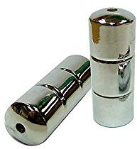 Single Bathroom Light Pull Switch Cord - Chrome by Securit