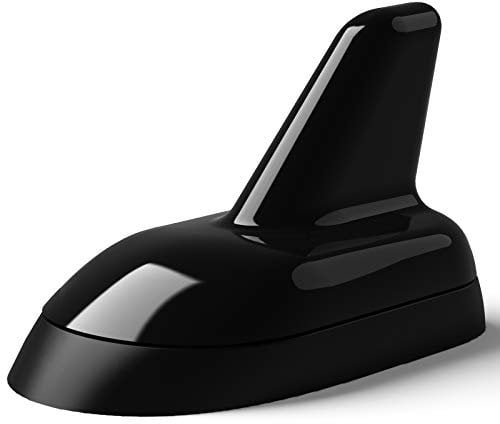 Navitec24 KFZ Antenne Shark FM GPS GSM inkl Verstärker 12V Autoantenne Dachantenne mit Gummidichtung und Kontermutter