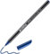 edding 1200 Fasermaler fein - stahl-blau - 1 Stift - Rundspitze 1 mm - Filzstift zum Zeichnen und Schreiben - für Schule, Mandala