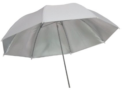 DynaSun Studio Schirm Softbox PRO UR02 Silber 84cm Studioschirm Reflektorschirm für Studioleuchte