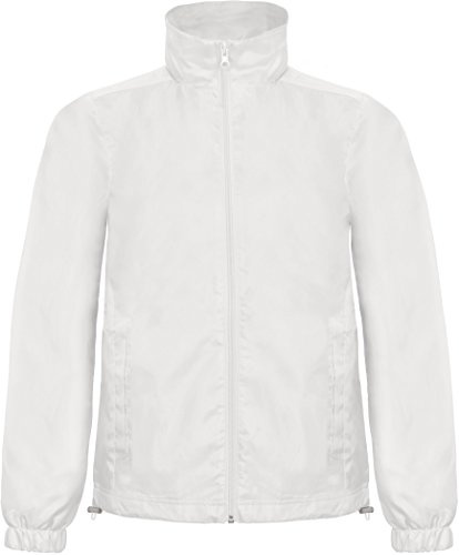 B&C: Midseason Windbreaker ID.601 JUI60, Größe:M;Farbe:White