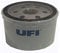 UFI Filters, Filtro Olio 23.287.00, Filtro Olio per Ricambio, Adatto a Moto, Applicabile su Diversi Modelli Moto Guzzi
