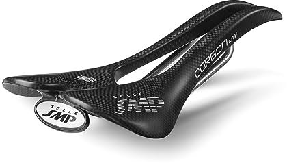 Selle SMP Unisex – Erwachsene Carbon Lite Sattel, Schwarz, Einheitsgröße