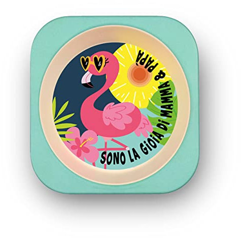 Piatto Panda Baby - Sono la gioia di Mamma & Papà (Bimba)