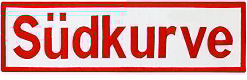 SüDKURVE Köln Bayern Fussball Fanclub Kutten Aufnäher BACKPATCH Patch