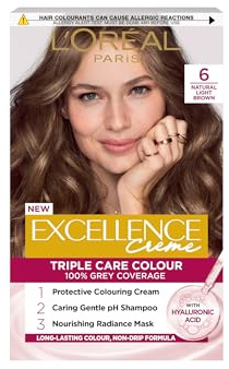L'Oréal Paris Excellence Creme Hair Colour Natural Light Brown