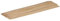 Amscan - 550356-50 Piques Brochettes en Bois - 20 cm, Beige