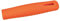 Lodge Silicone Hot Handle Holder for Seasoned Steel Pans, Orange,7 Inches