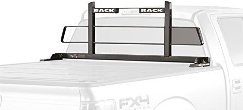 Backrack Hardware-Kit für den Einsatz mit Standardbett, schwarz, ohne Bohren, 30147, passend für 2009–2024 RAM 1500; 2011–2024 RAM 2500/3500
