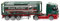 Wiking H0 Tankcontainersattelzug, LKW, Trailer, Kinderspielzeug, Militär, Modellbau-Enthusiasten, Sammler, Unisex, 36+