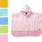 Morgenstern Badeponcho Kinder Baby Mädchen Jungen 100% Baumwolle OEKO-TEX Babybadetuch Kapuzenhandtuch Bademantel Frottee Hase