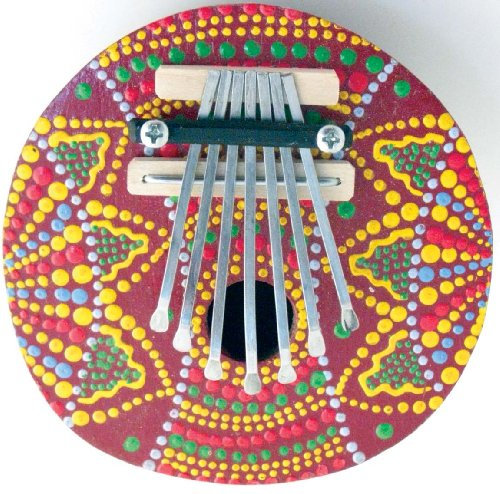 Piano pouce peint COCONUT (Mbira ou Kalimba)