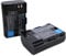 2 x Dot.Foto LP-E6 Premium 7.4v / 1600mAh Rechargeable Battery for Canon EOS R R5 5D Mark II 5D Mark III 5DS 5DS R 6D 6D Mark II 7D 7D Mark II 60D 60Da 70D 80D 90D