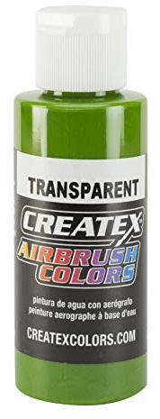 Createx Farbe, 60 ml transparent, tropisches Grün