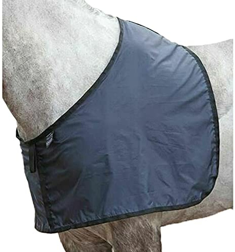 Shires Satin Anti Rub Vest (Full, Navy) for Horses