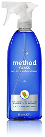 (2 Pack) - Method - Glass Cleaner Mint Spray | 828ml | 2 PACK BUNDLE